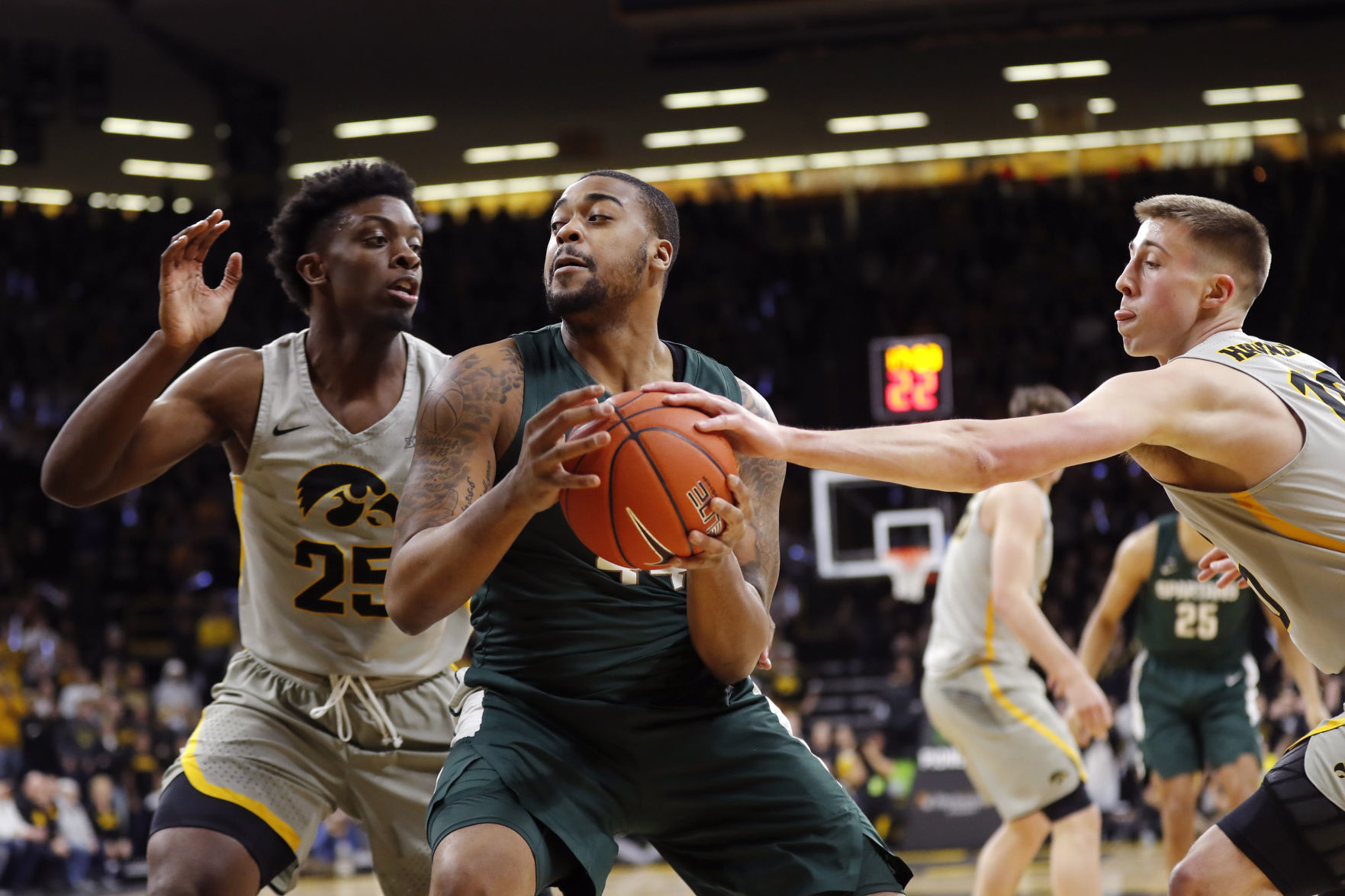 Michigan St Iowa Basketball
